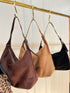 Retro Women Suede Underarm Hobo Bags